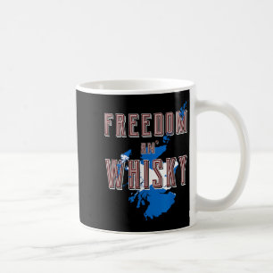 Rabbie Burns Quote Freedom Whisky Scottish Färg Kaffemugg