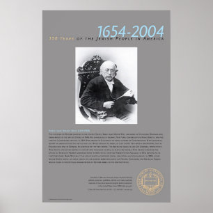Rabbin Isaac kloka Mayer (1819-1900 Poster