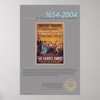 Rabbis familjeteater Poster