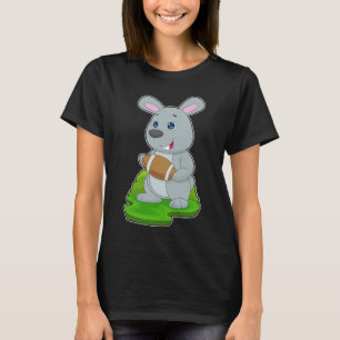 Rabbit American Football T Shirt