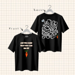 Rabbit and carrot t shirt