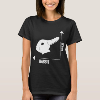Rabbit Anka Graph Math Påsk T Shirt