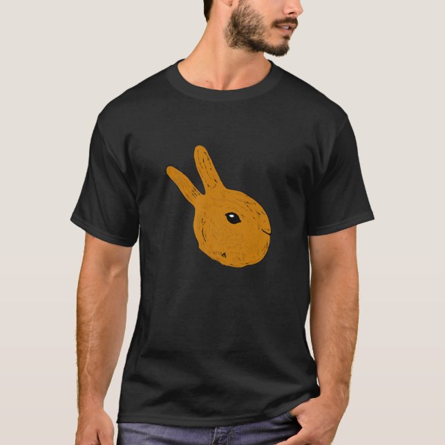 Rabbit Anka Wittgenstein Illusion Different Perspe T Shirt (Framsida)