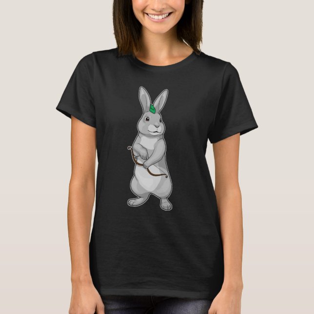 Rabbit Archer Bow T Shirt (Framsida)