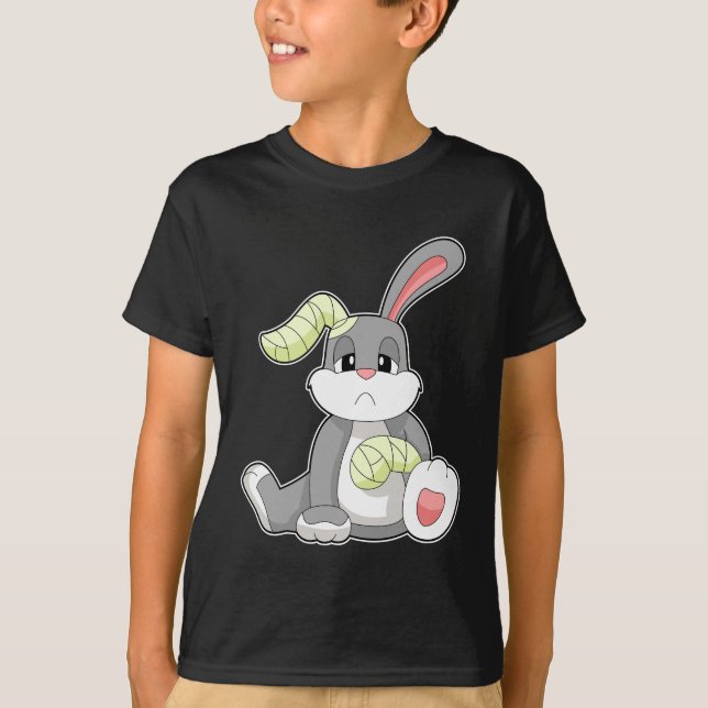 Rabbit Bandage T Shirt (Framsida)