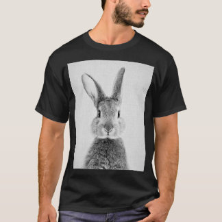 Rabbit Black amp White Graphic T Shirt