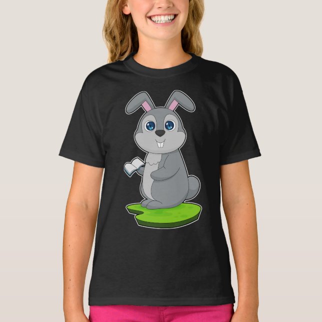 Rabbit Bok T Shirt (Framsida)