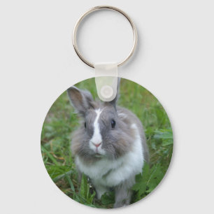 Rabbit bunny nyckelring