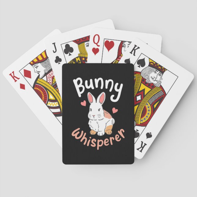 Rabbit Bunny Whisperer Casinokort (Baksidan)