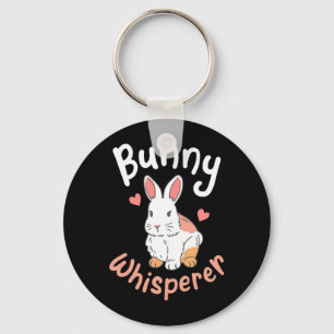 Rabbit Bunny Whisperer Nyckelring