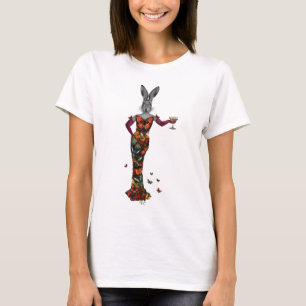 Rabbit Butterfly Dress 2 T Shirt