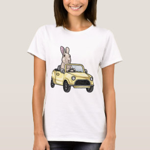 Rabbit Car T Shirt