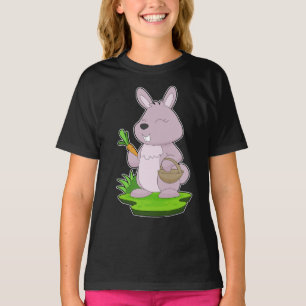 Rabbit Carrot Basket T Shirt
