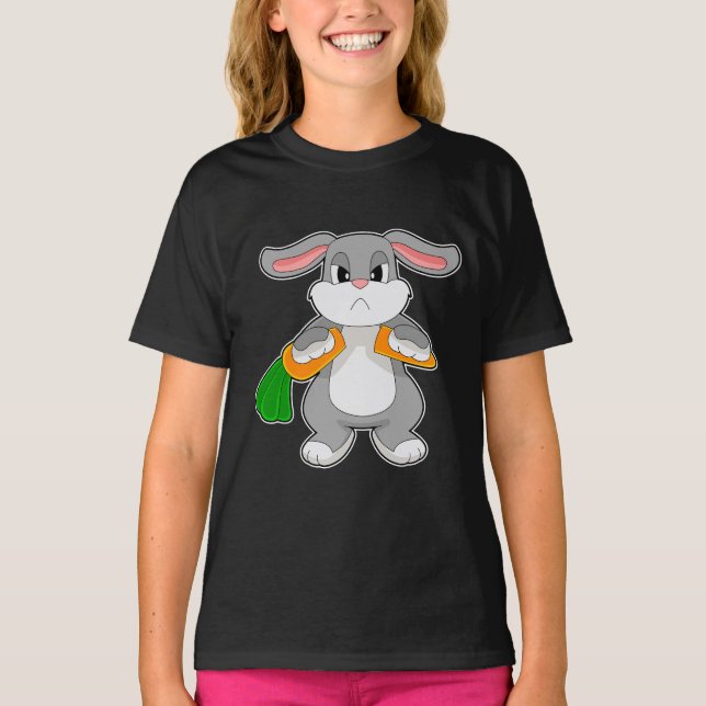 Rabbit Carrot T Shirt (Framsida)