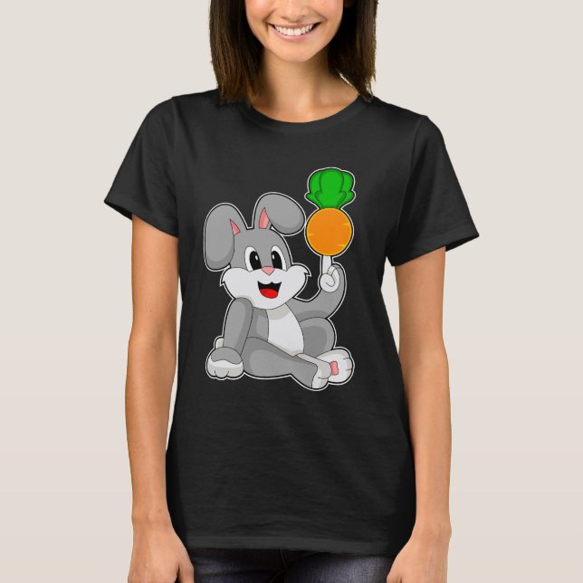 Rabbit Carrot T Shirt (Framsida)