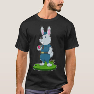 Rabbit Cop Donut Polisen T Shirt