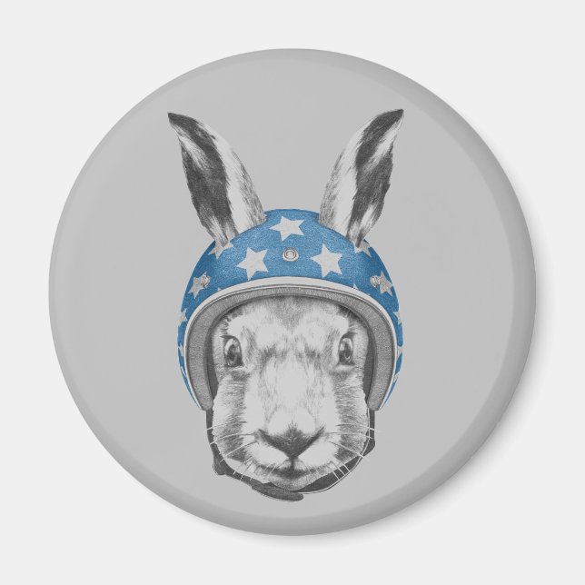 Rabbit Daredjävul Magnet (Framsidan)
