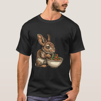 Rabbit Eating Feijoada Långärmad T Shirt