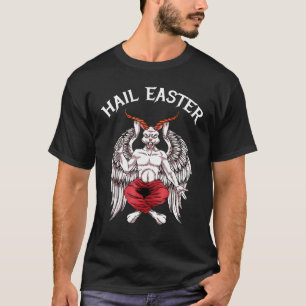 Rabbit Evil Firande Påsk Söndag Andlig De T Shirt