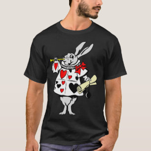 Rabbit Gift Alice i Wonderland Rabbit T Shirt