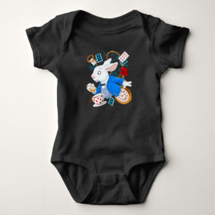 Rabbit Gift Alice i Wonderland - Vit kanin T Shirt