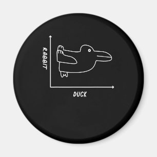 Rabbit Gift  Anka Rabbit Graph Roligt Math Lärare Magnet