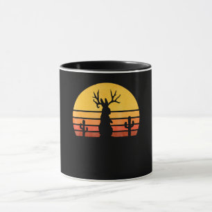 Rabbit Gift Åtta Jackalope Cryptid Rabbit Mugg