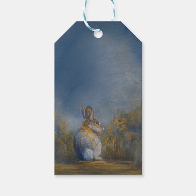 Rabbit Gift Märkre Presentetikett (Framsidan)
