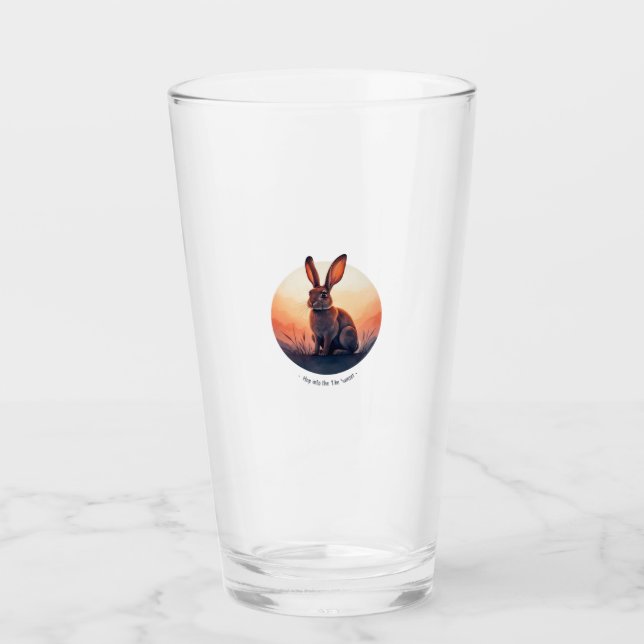 rabbit glass glaskopp (Framsida)