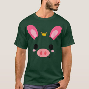 Rabbit Gris Ansikte Costume Funny Halloween, Novel T Shirt