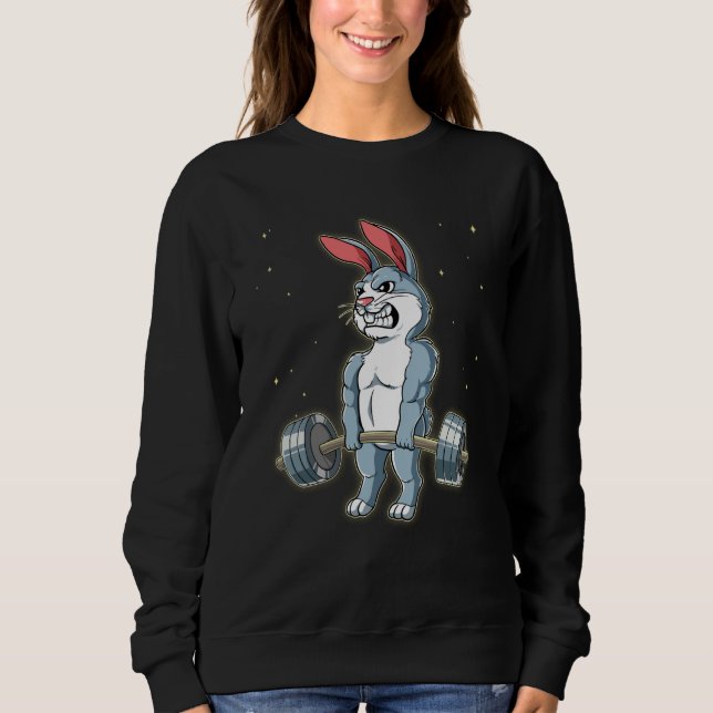 Rabbit Gym Weight Training Deadlift  2 T Shirt (Framsida)