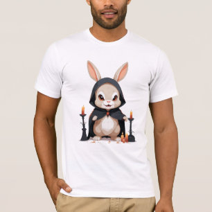Rabbit Halloween Cute Adsible Funny Animal Magic T Shirt
