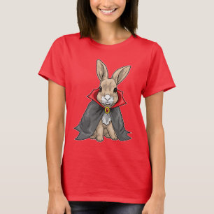Rabbit Halloween Vampire T Shirt
