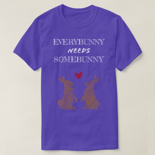 Rabbit Hare Bunny Rabbit T Shirt (Design framsida)