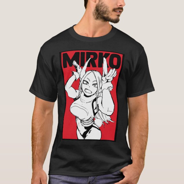 Rabbit Hero Mirko Classic T-Shirt (Framsida)