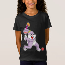 Rabbit Hockey Hockey stick T Shirt