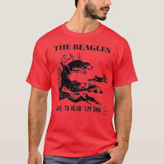 Rabbit Hunting the Beagles Kärlek o Hear Em Sjunga T Shirt