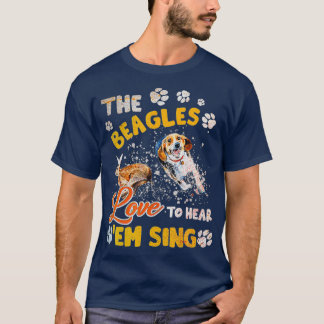 Rabbit Hunting The Beagles Love To Hear Em Sing T Shirt