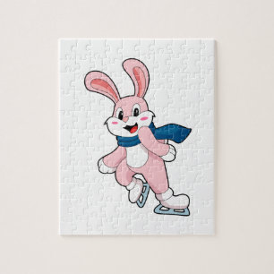 Rabbit Ice-skridskor Pussel