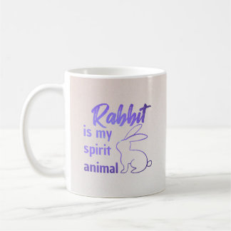 Rabbit is my spirit animal kaffemugg