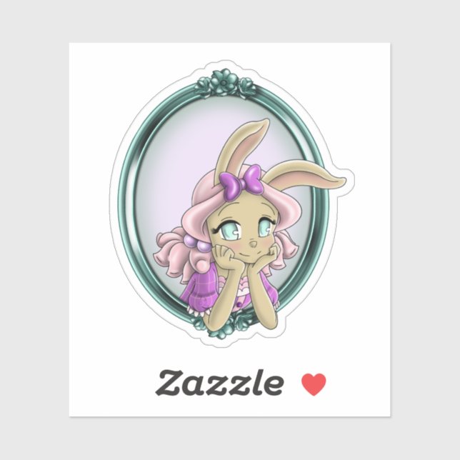 Rabbit Klistermärken (Ark)