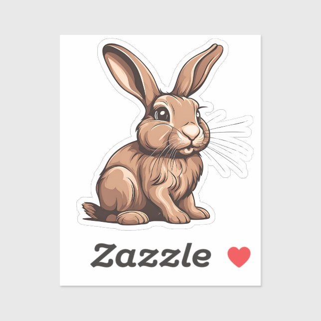 Rabbit Klistermärken (Ark)