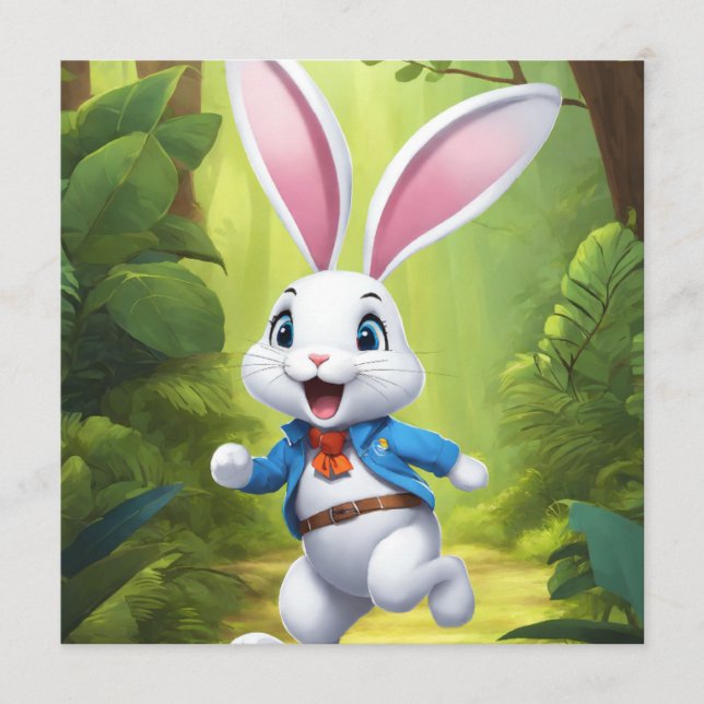 Rabbit Logo Black Guest Book Meny (Framsida)