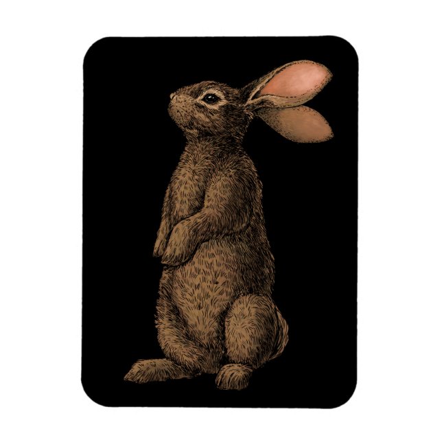 Rabbit Magnet (Vertikal)