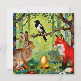 Rabbit, Magpie, Fox and “The Forest’s Secret” Tack Kort