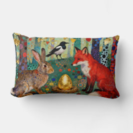 Rabbit, Magpie, Fox and “The Golden Goose Egg” Lumbarkudde