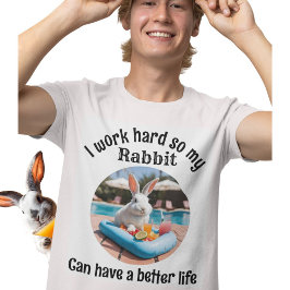 Rabbit Manarnas sällskapsdjur T Shirt