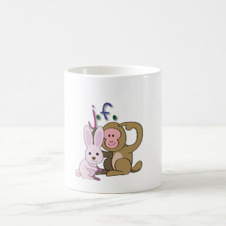 Rabbit & Monkey 「兎と猿」 Kaffemugg