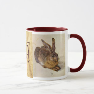 RABBIT-monogrammet ( Young Hare ) Mugg