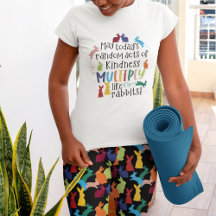 Rabbit Mönster Matching Black